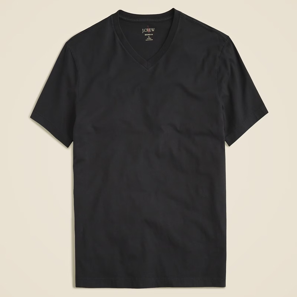 J. Crew Classic Broken-in V-neck T-shirt
